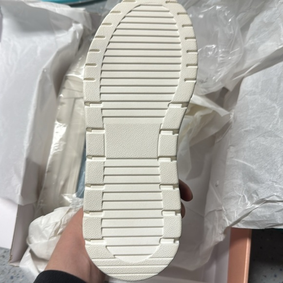 Lisa Vicky Pal Platform Sneaker Dark Blue Multi Patchwork Quilted - Picture 4 of 4